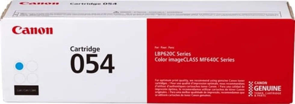 Toner CANON 054 1,2K cyan