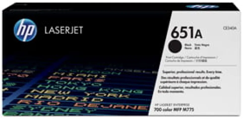 Toner HP CE340A 651A Svart