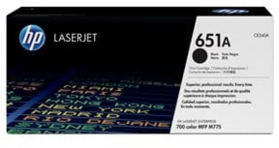 Toner HP CE340A 651A Svart