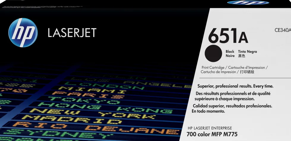 Toner HP CE340A 651A Svart