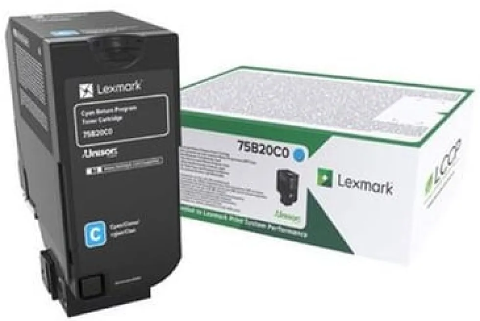 Toner LEXMARK 75B20C0 Cyan