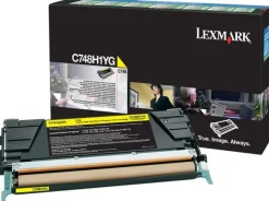Toner LEXMARK C748H1YG 10K gul