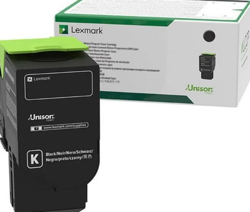 Toner LEXMARK C2320K0 Svart