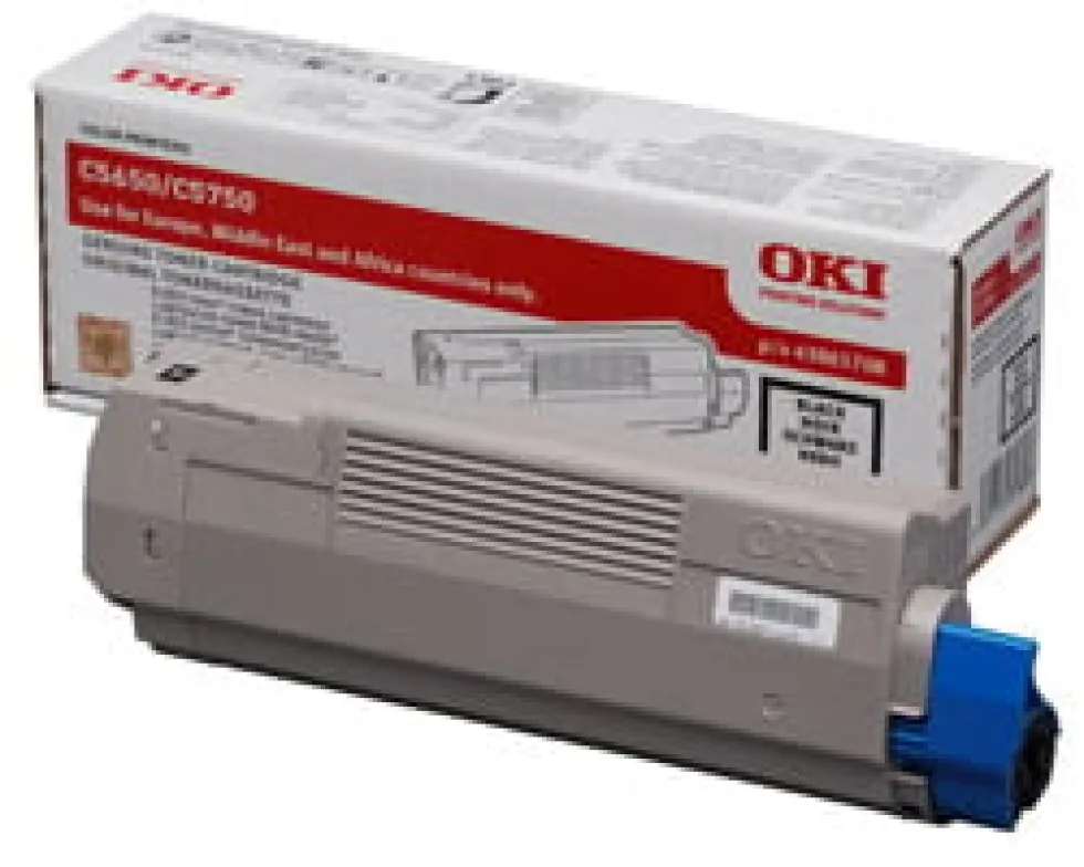 Toner OKI 43865708 8K svart