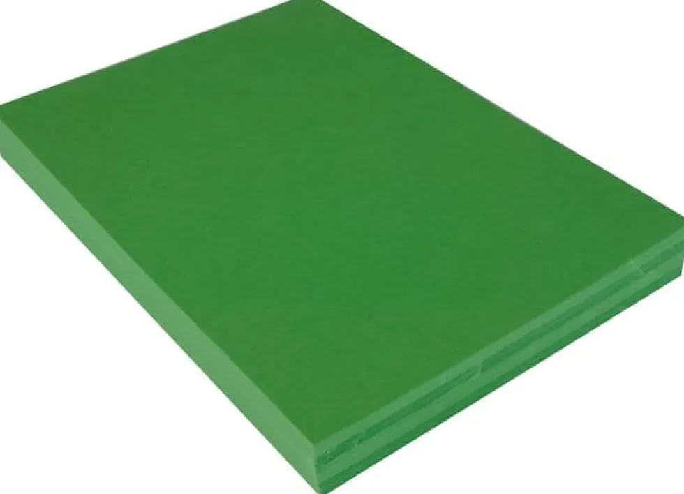 Tonpapper A3 110g 20ark/fp smaragdgrön