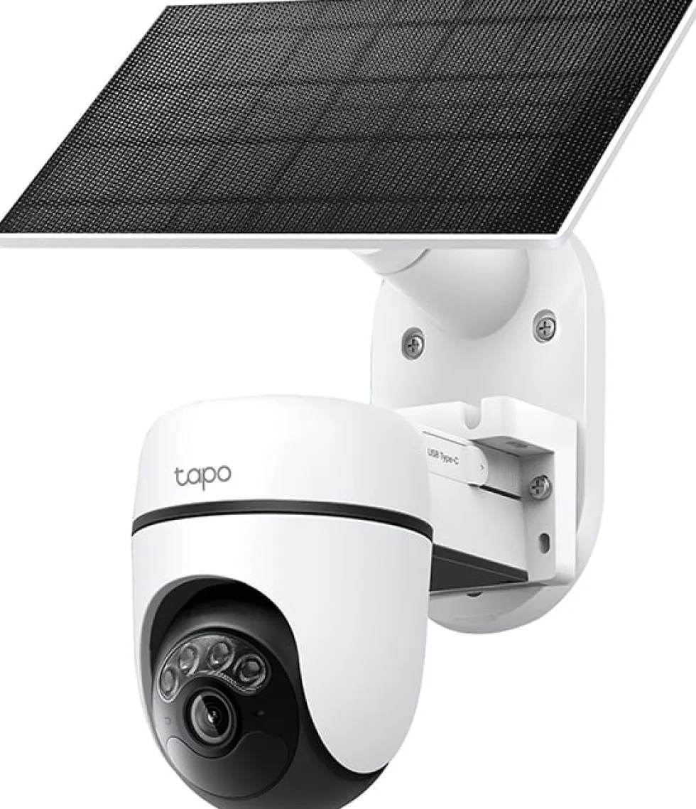 TP-LINK Tapo Solar-Powered Pan/Tilt Security Camera Kit