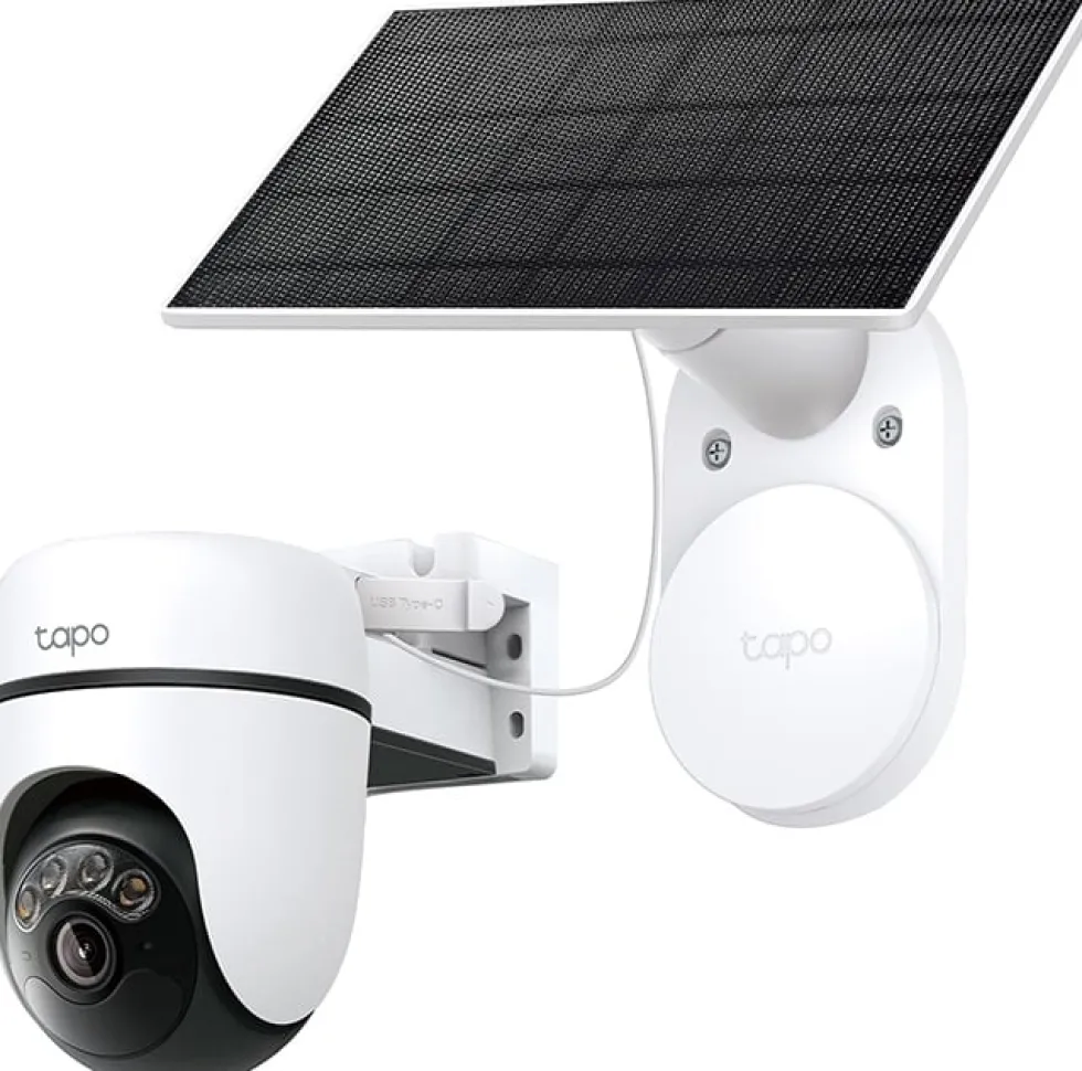 TP-LINK Tapo Solar-Powered Pan/Tilt Security Camera Kit