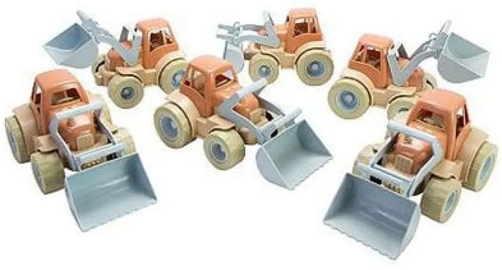 Traktor av bioplast 34,5cm 6/fp