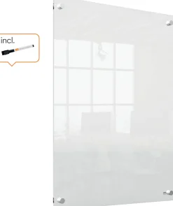 Transparent mini whiteboard vägg 60x45cm