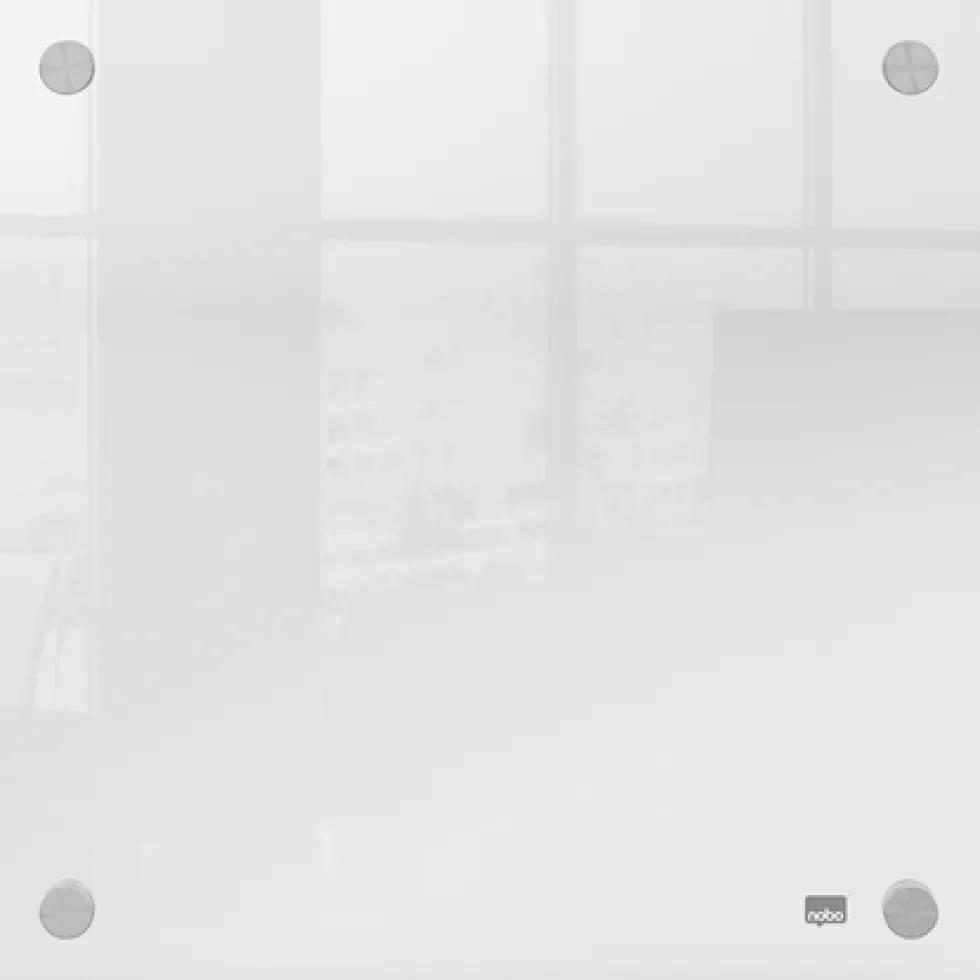 Transparent mini whiteboard vägg 30x30cm