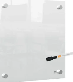 Transparent mini whiteboard vägg 30x30cm