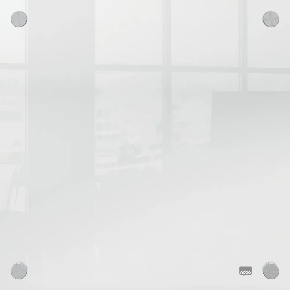 Transparent mini whiteboard vägg 30x30cm