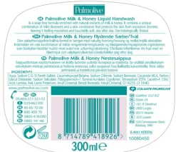 Tvål PALMOLIVE Milk & Honey 300ml