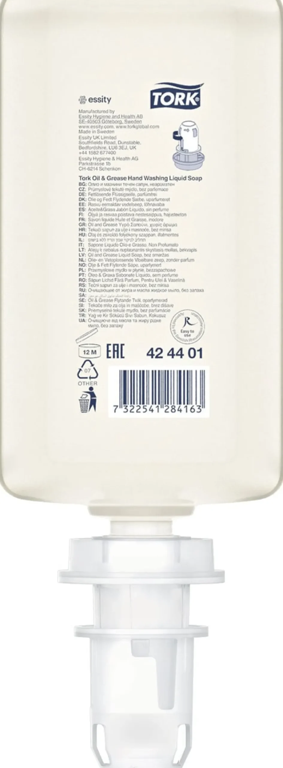 Tvål TORK S4 Industri 1L