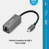 USB-C to Network Converter, Silver