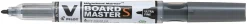 V Board Master S Ultra Fine bullet tip black