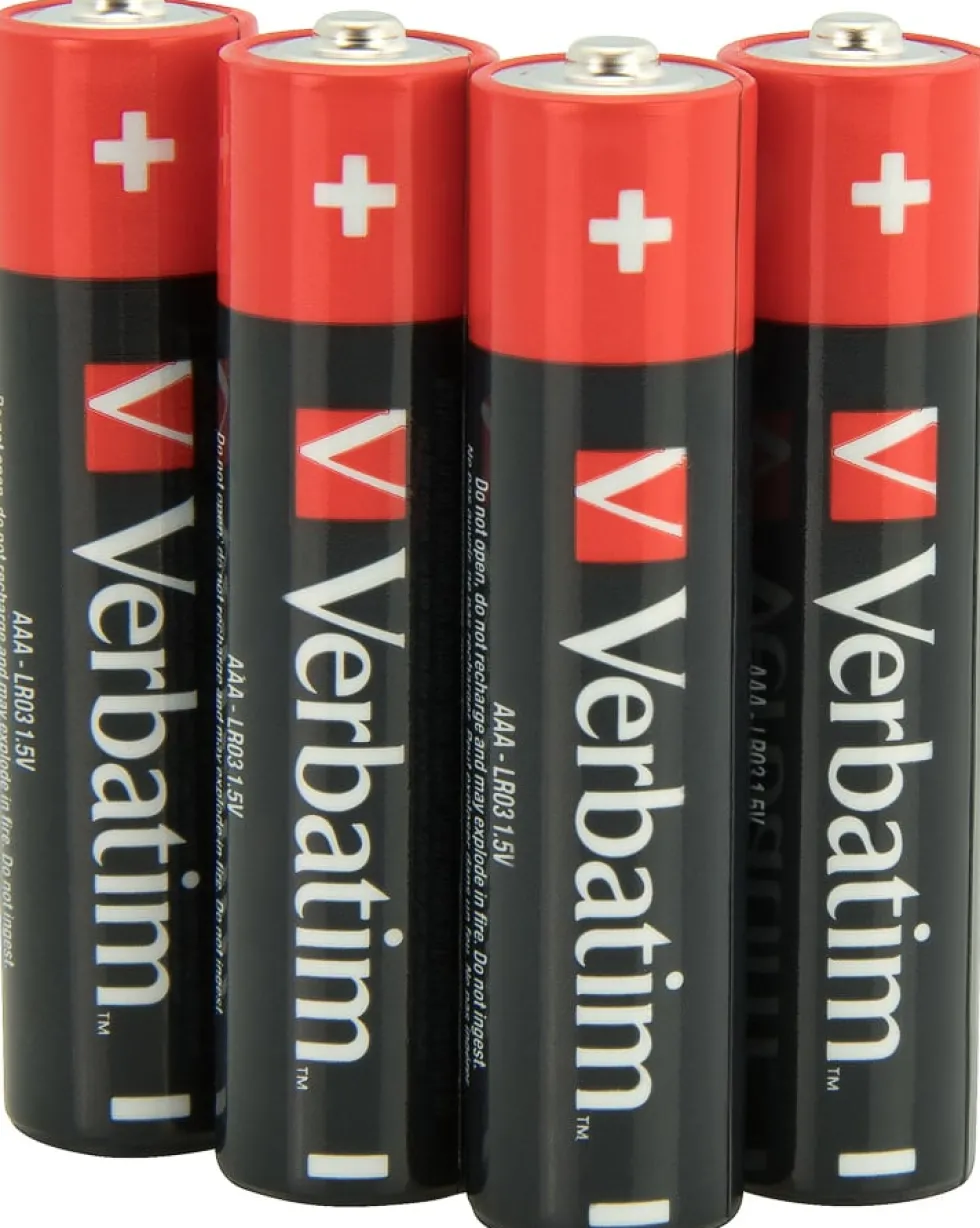 Verbatim Alkaline AAA/LR03 (4-Pack)