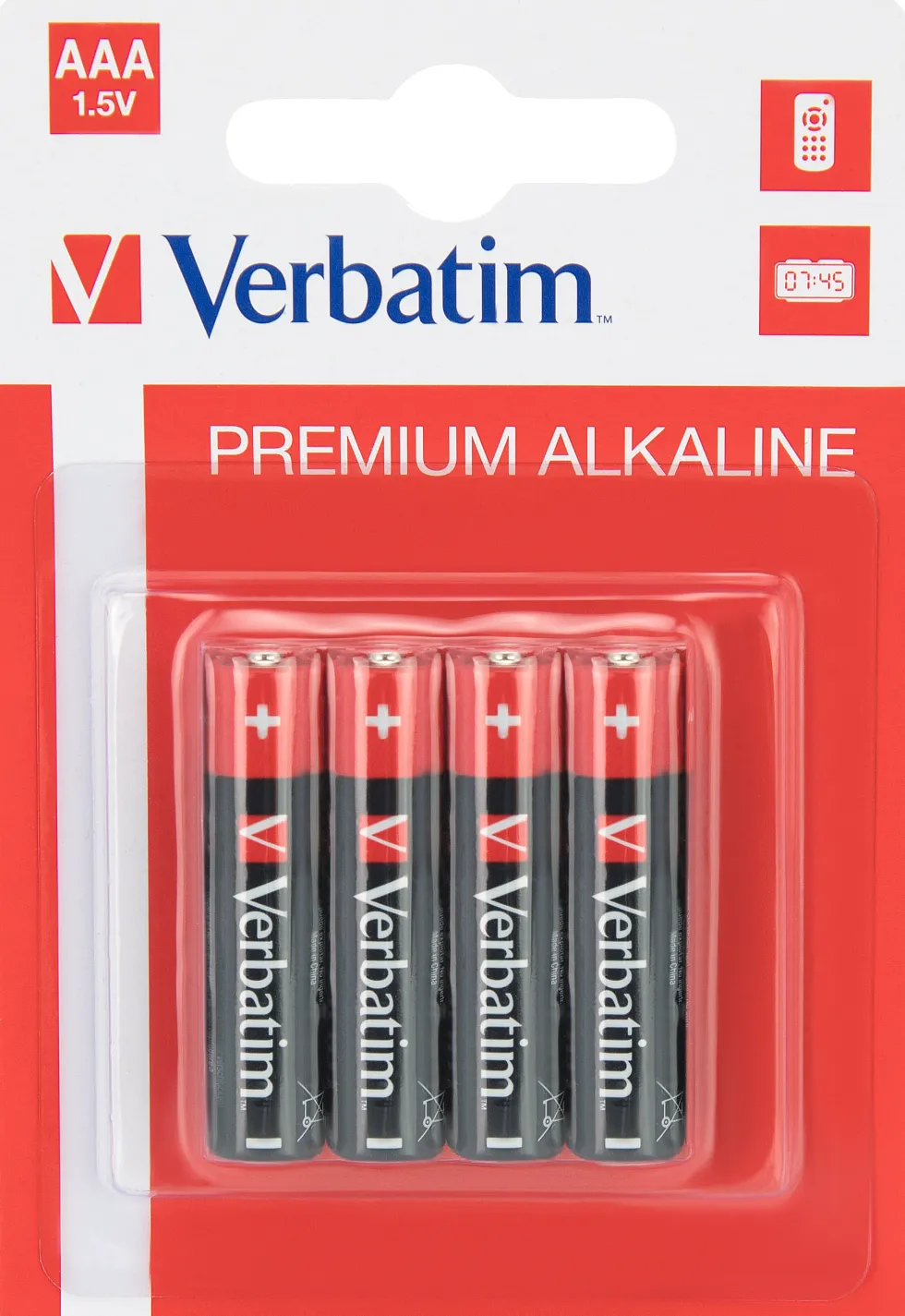 Verbatim Alkaline AAA/LR03 (4-Pack)