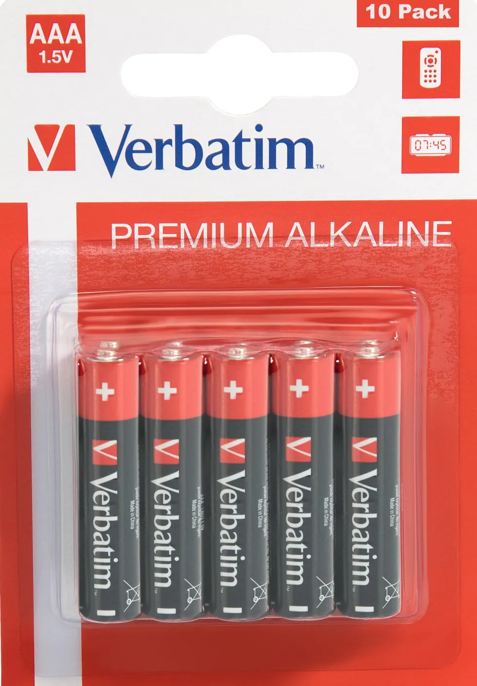 Verbatim Alkaline AAA/LR03 (10-Pack)