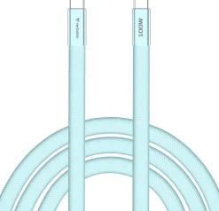 VERBATIM SoftTouch USB-C to C cable 100W 120 cm - Blue