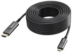 VISION - Adapterkabel - USB-C hane till HDMI hane - 50 m