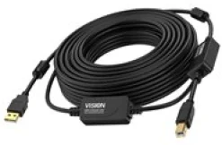 VISION Professional installation-grade USB 2.0 active cable