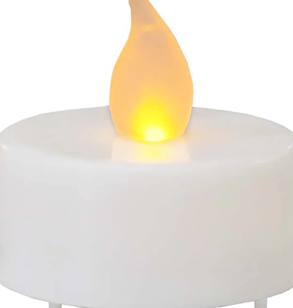 Värmeljus LED-ljus 2/fp