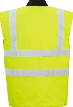 Väst fodrad PORTWEST S469 kl2 gul XL