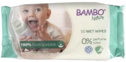 Våtservett BAMBO komposterbar 50/fp