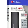 VX500 External SSD USB 3.1 G2 120GB, Silver