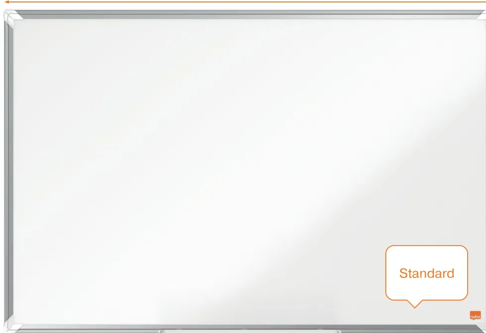 Whiteboard NOBO premium stål 90x60cm