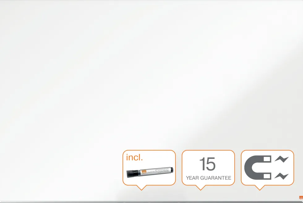 Whiteboard NOBO premium stål 150x100cm