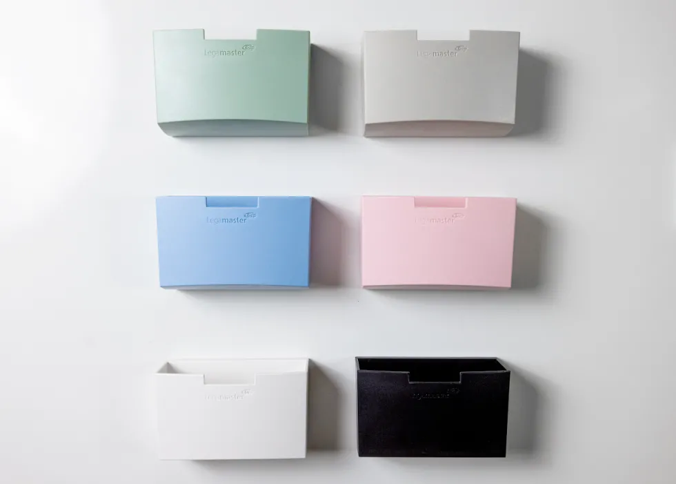 Whiteboard tillbehörsbox vit