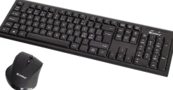 Wireless Office Desktop Set, Black (Nordic)