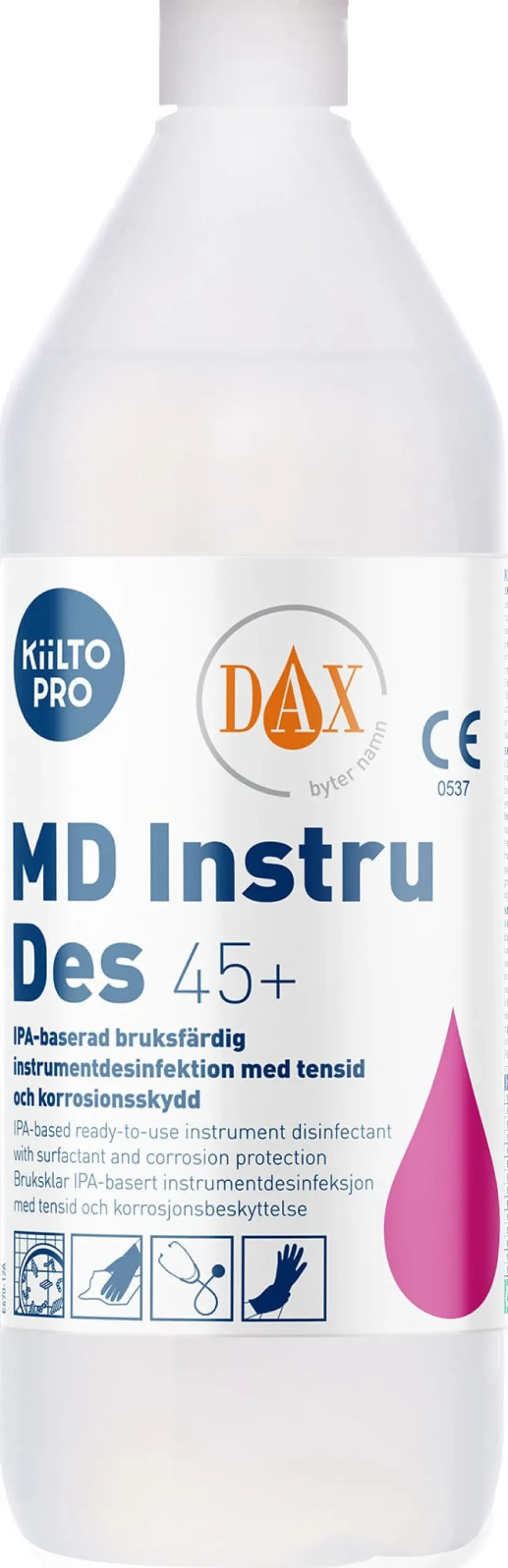 Ytdesinfektion MD IPA 45+ 1L