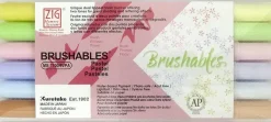 ZIG Brushables MS-7700 6-set pastel