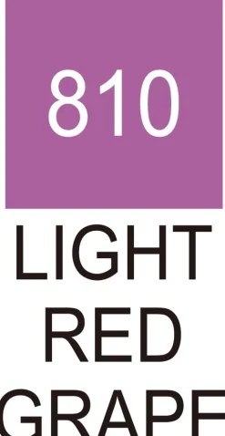 ZIG Clean Color Real Brush 810 Light Red Grape