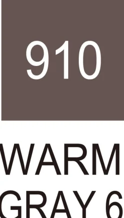 ZIG Clean Color Real Brush 910 Warm grey 6